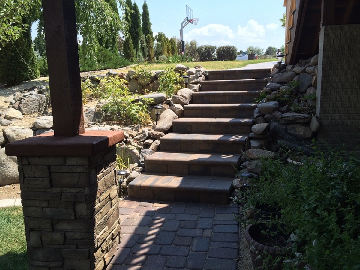 Paver Steps 1