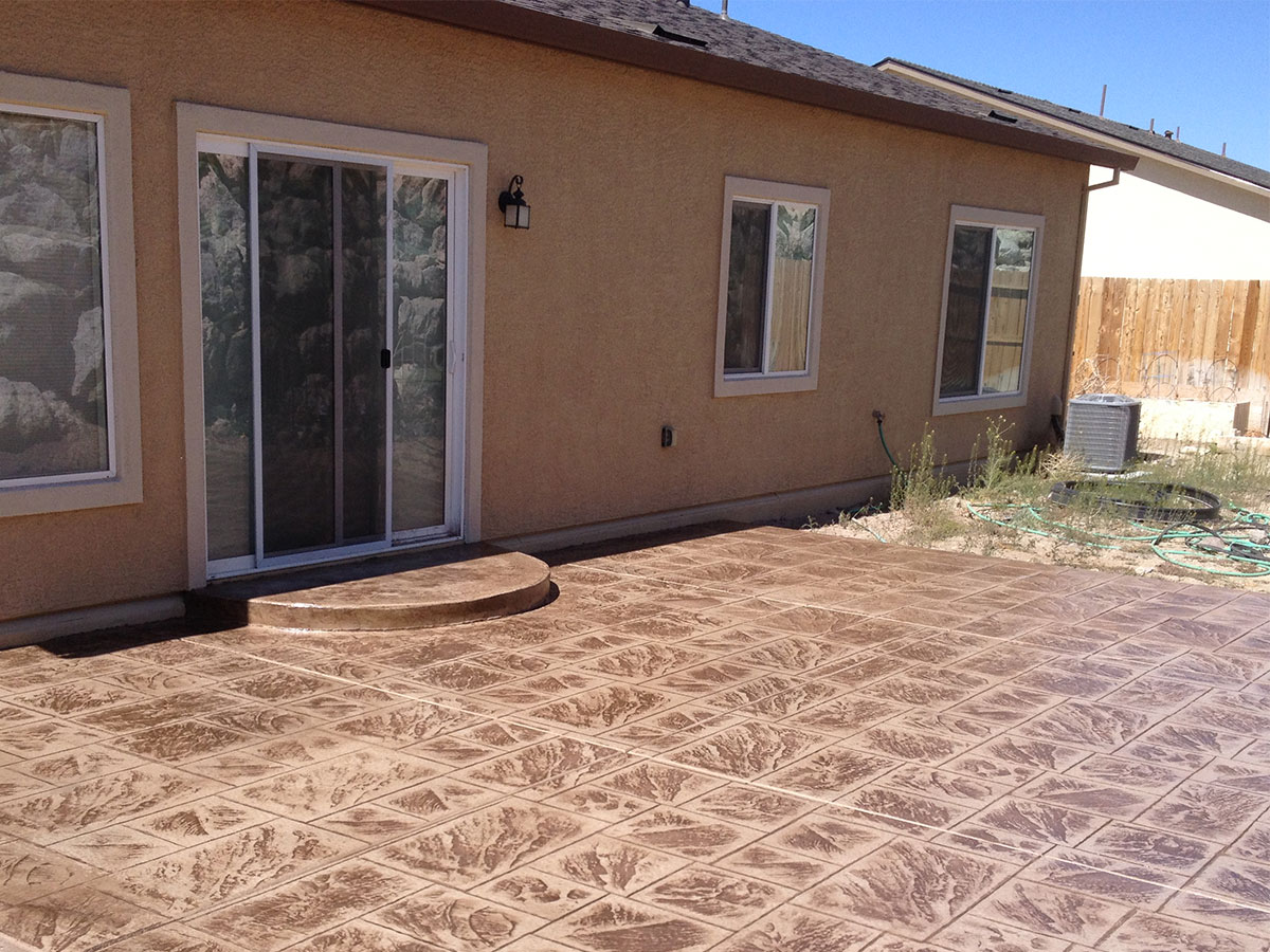 Stamped Concrete in Reno